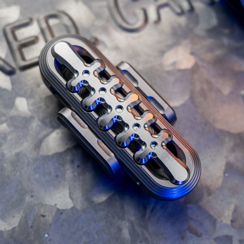 WANWU Fidget Slider EXOSKELETON Titanium (ships in 60 days)