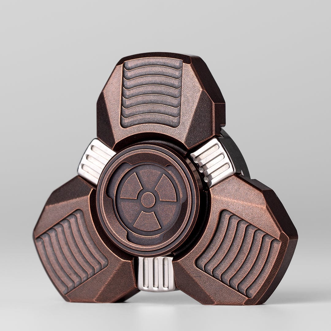WANWU Fidget Spinner NUCLEAR STATION Copper + stainless steel