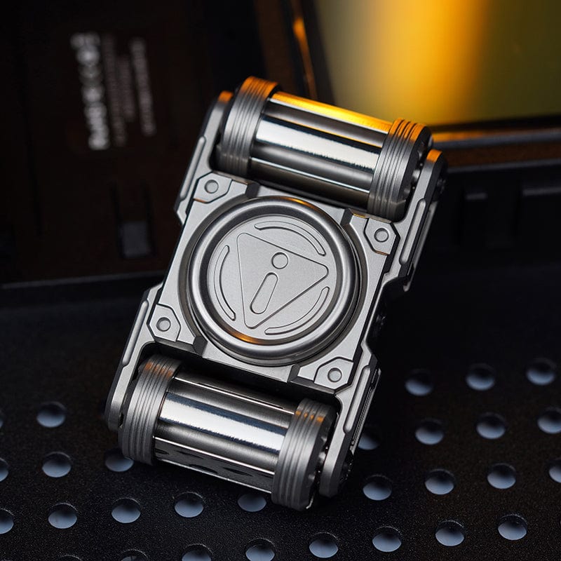 WANWU Fidget Spinner Nuclear Tank Stainless steel