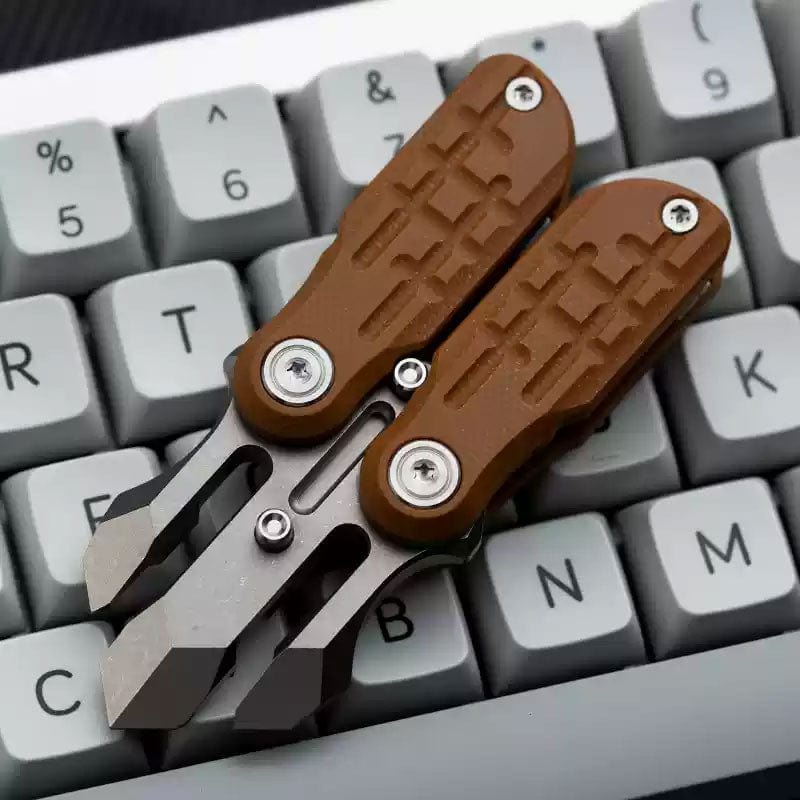 WANWU Multi Tool AQUAKING G10-brown (ships in 10 days)