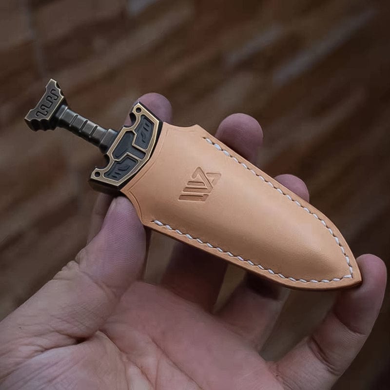 WANWU Multi Tool QingYun Sword Real leather Scabbard(without sword)