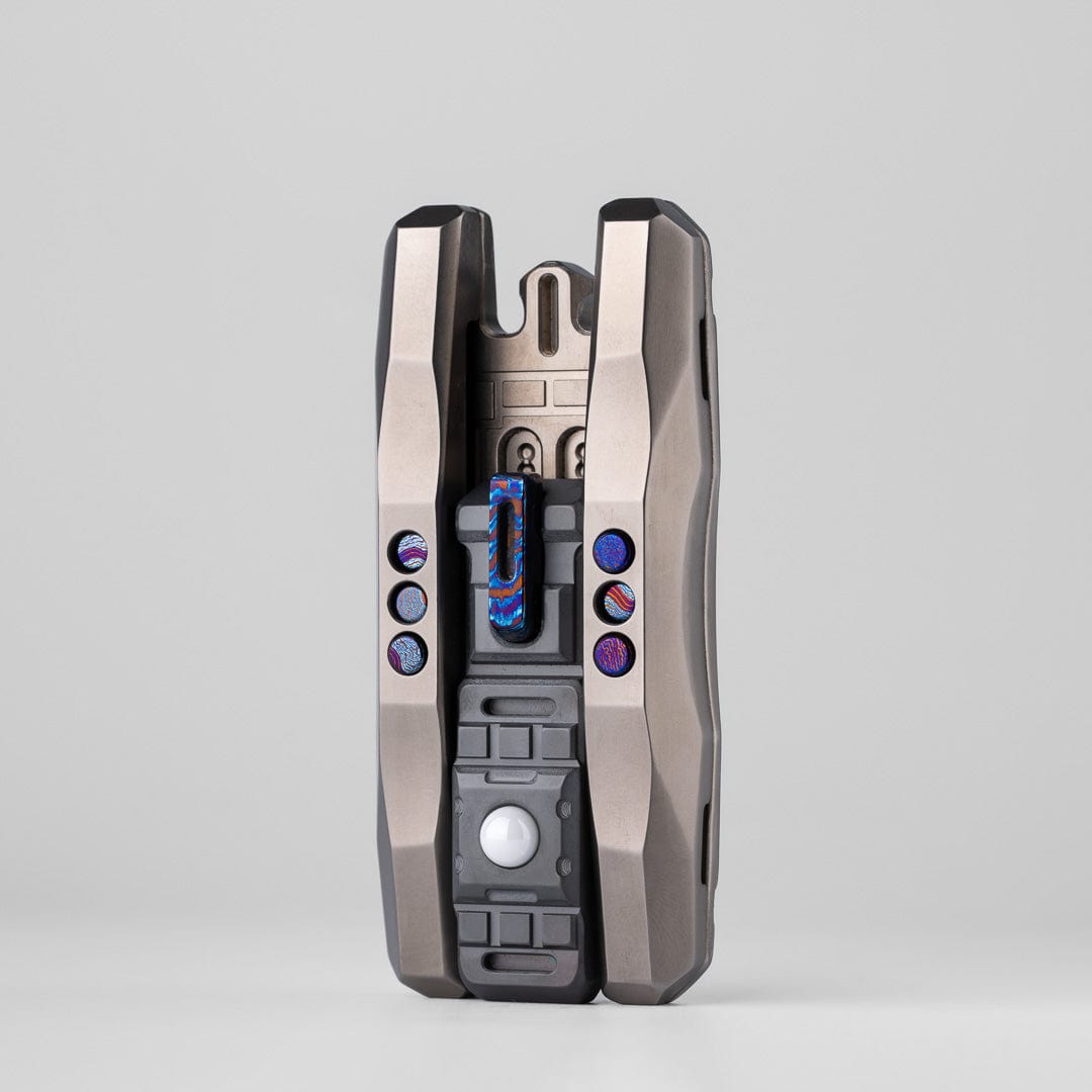 WJ EDC FALCON ESCORT CRUISER Titanium+Zirconium+Mokuti