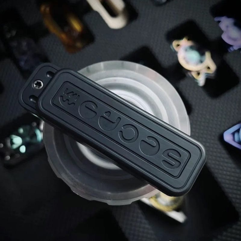 WM EDC 只禁优惠代码 Secret Slider Blasted PEEK (black)