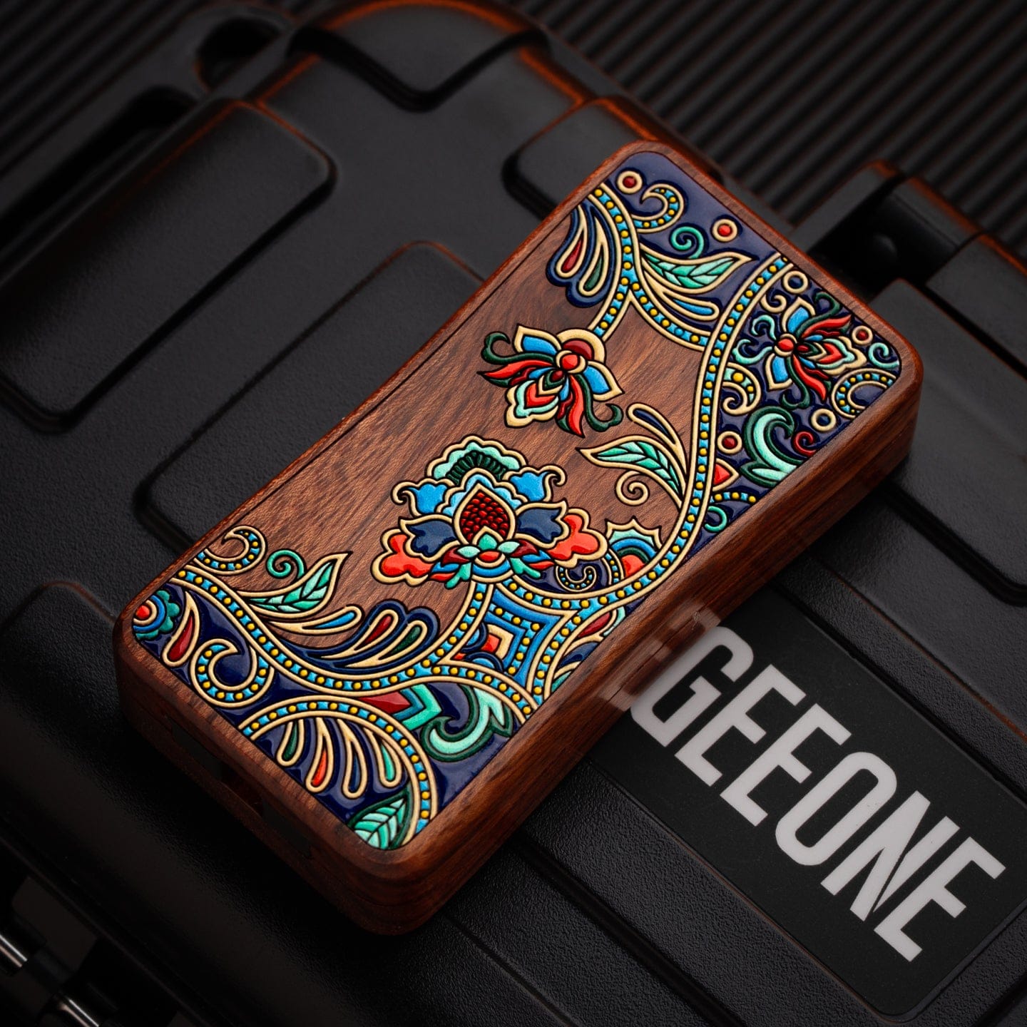 Wood&Flower 只禁优惠代码 Flower Slider (Rectangular) Rosewood