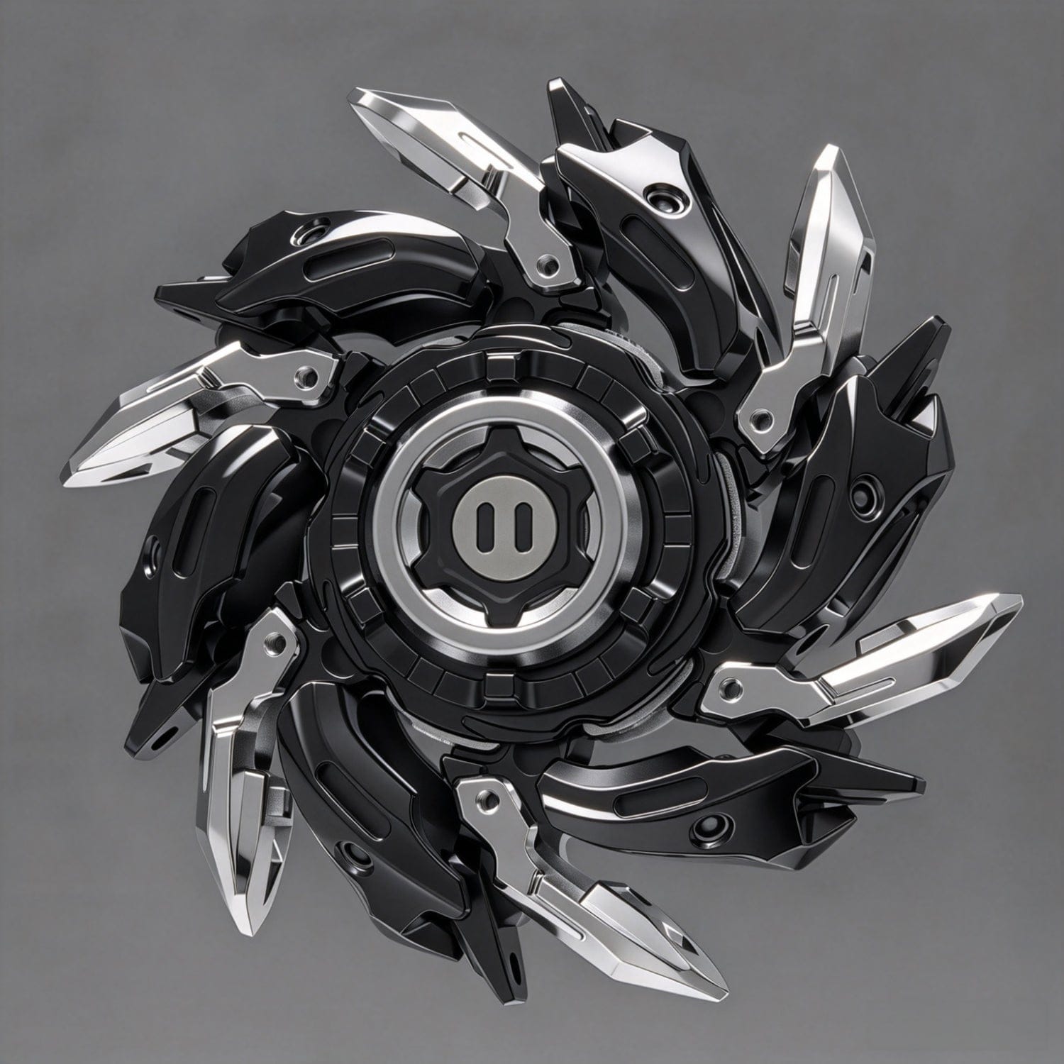 YEDC Tyrant, Open-Armor EDC Spinner, Magnetic Core Fidget Spinner