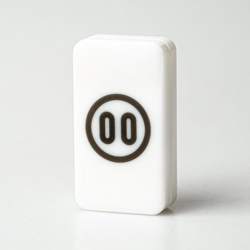 YEDC Fidget Slider Pig Nose Slider Pig nose slider / Polished Ceramic-white (ships in 5 days)