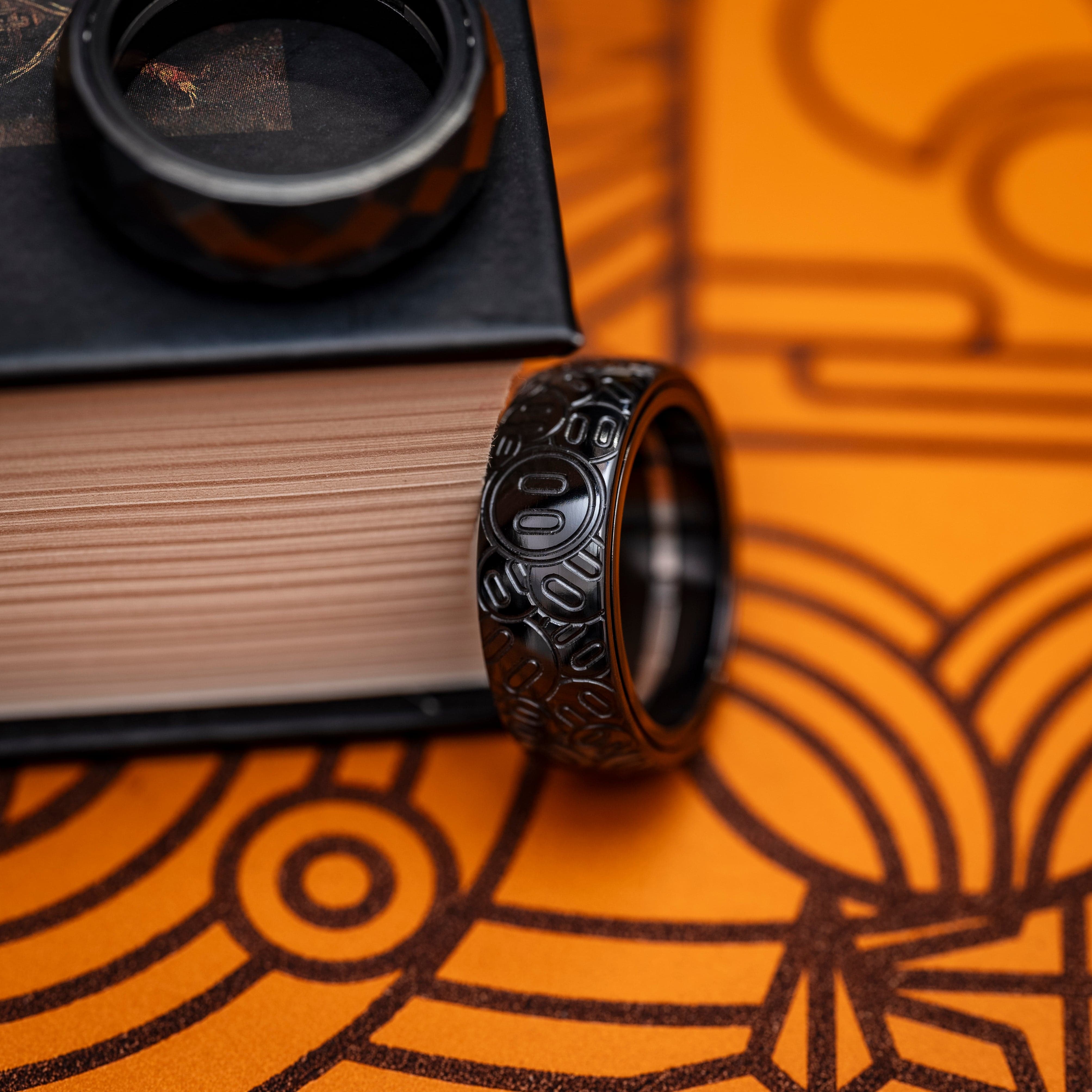 YEDC Fidget Slider Pig Ring