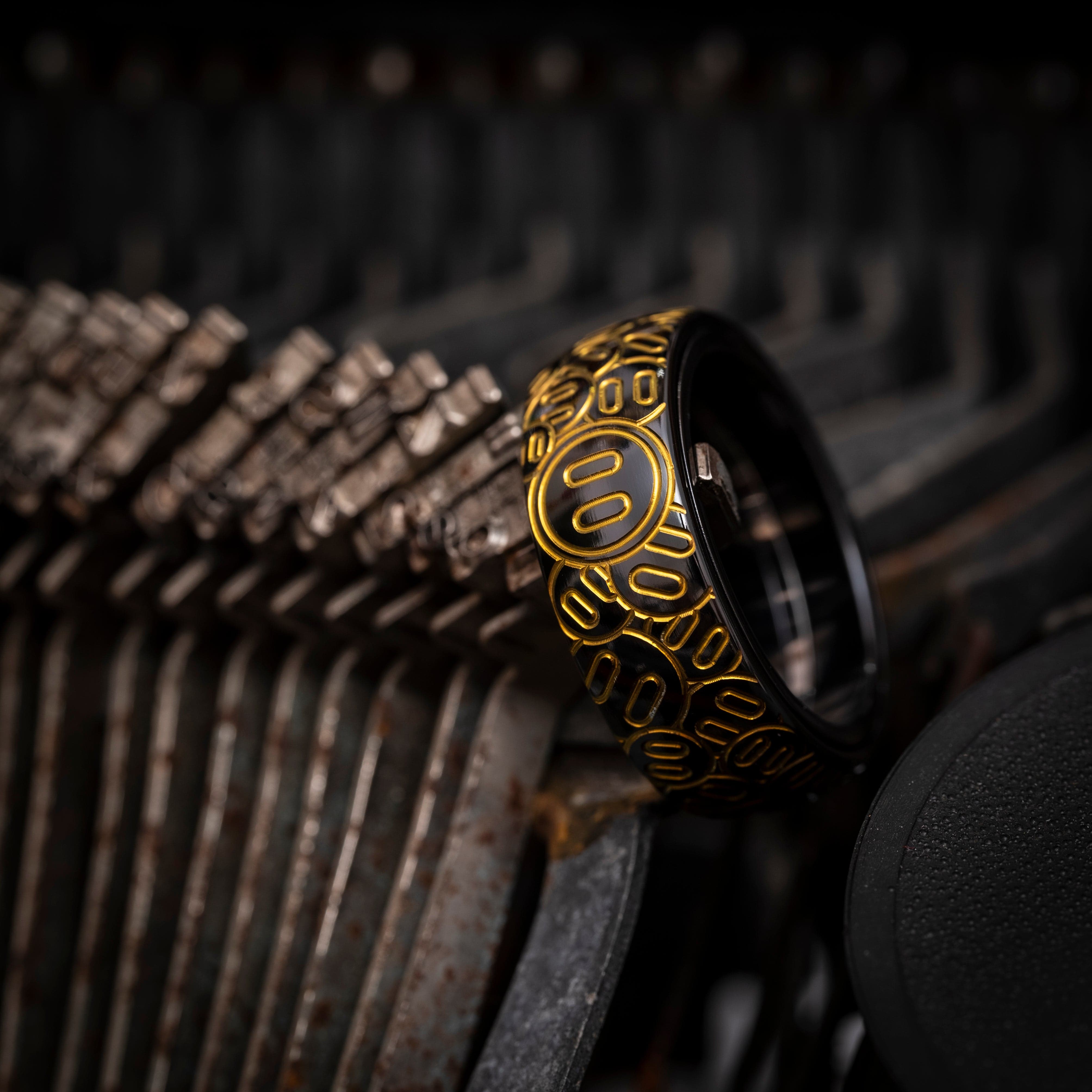 YEDC Fidget Slider Pig Ring