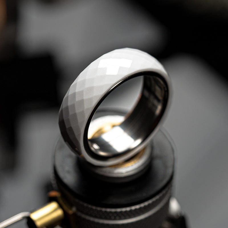 YEDC Fidget Slider ZHUAN YUN-Ceramic Ceramic-white (ships in 7 days) / #15