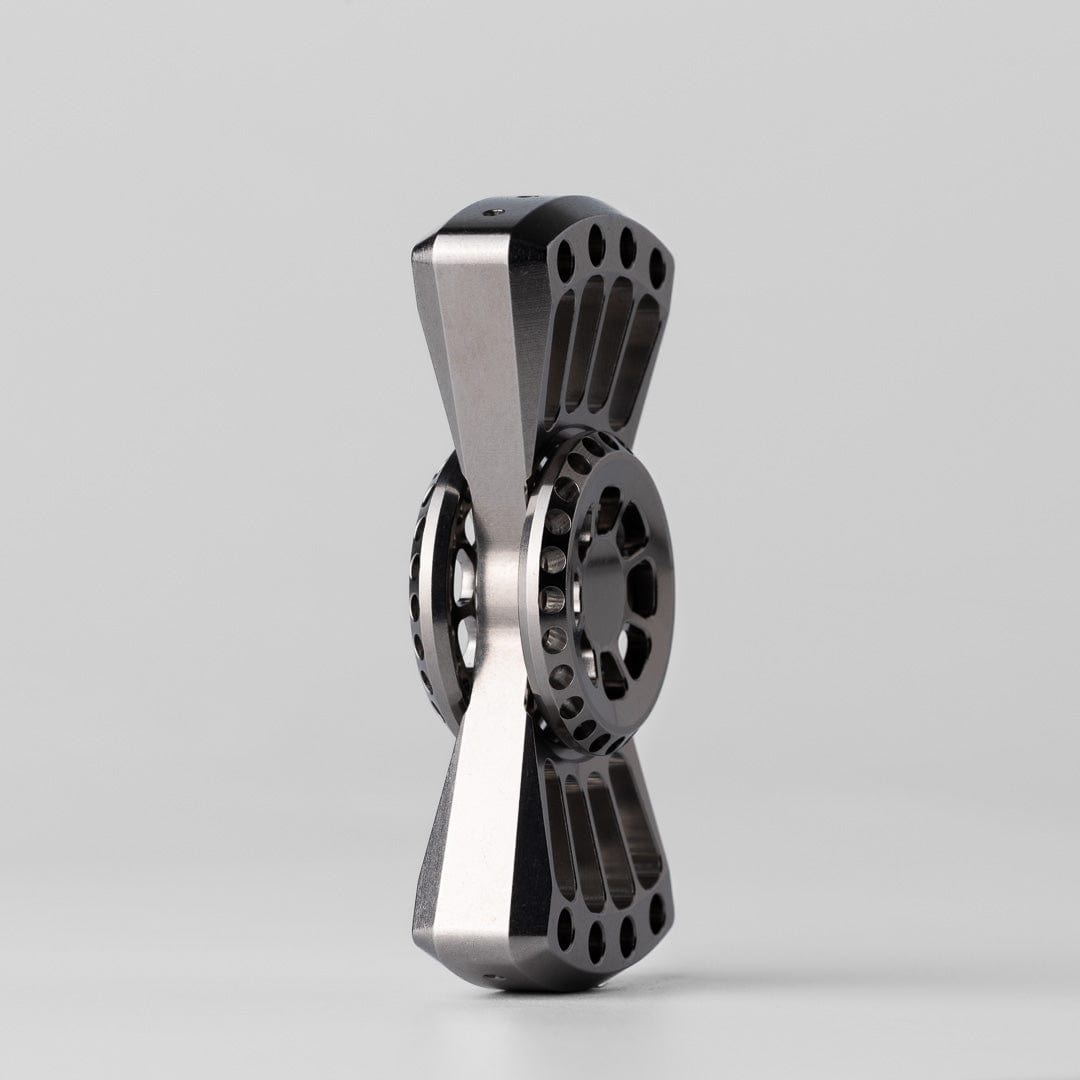 YH EDC Fidget Spinner Breeze Stonewashed Stainless Steel