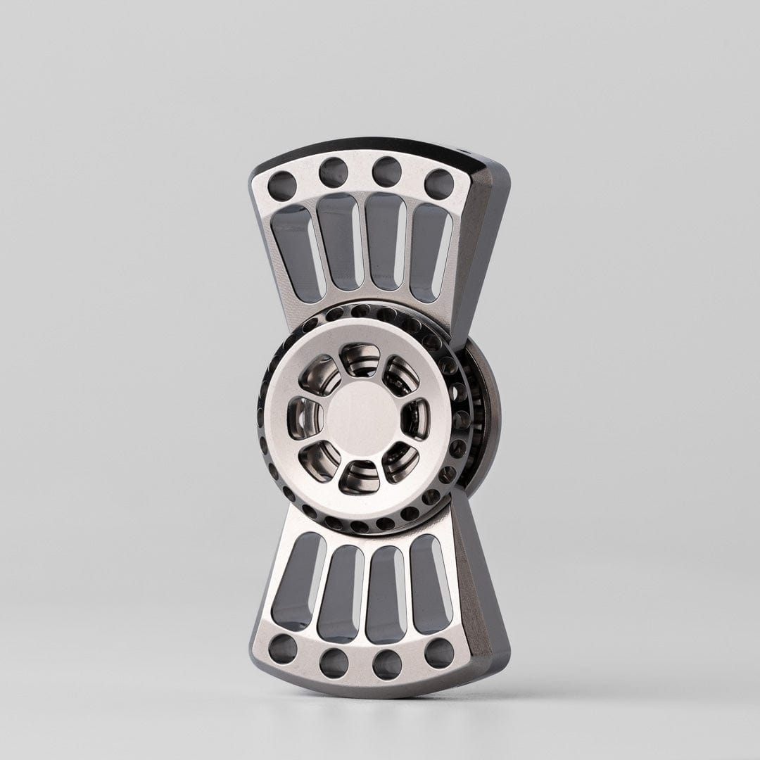 YH EDC Fidget Spinner Breeze Stonewashed Stainless Steel