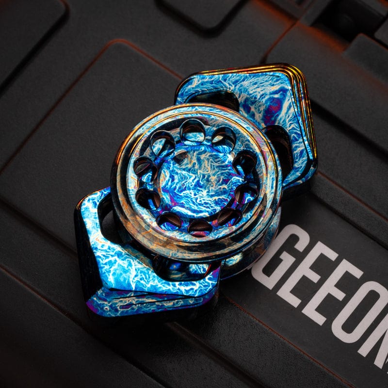 YH EDC Fidget Spinner Cuttlefish Titanium