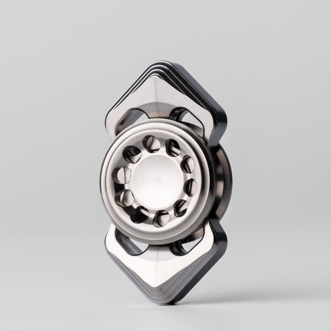 YH EDC Fidget Spinner Squid Stonewashed Stainless Steel