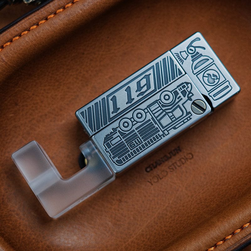 YOLO STUDIO 只禁优惠代码 NO FIRE Stainless Steel engraving