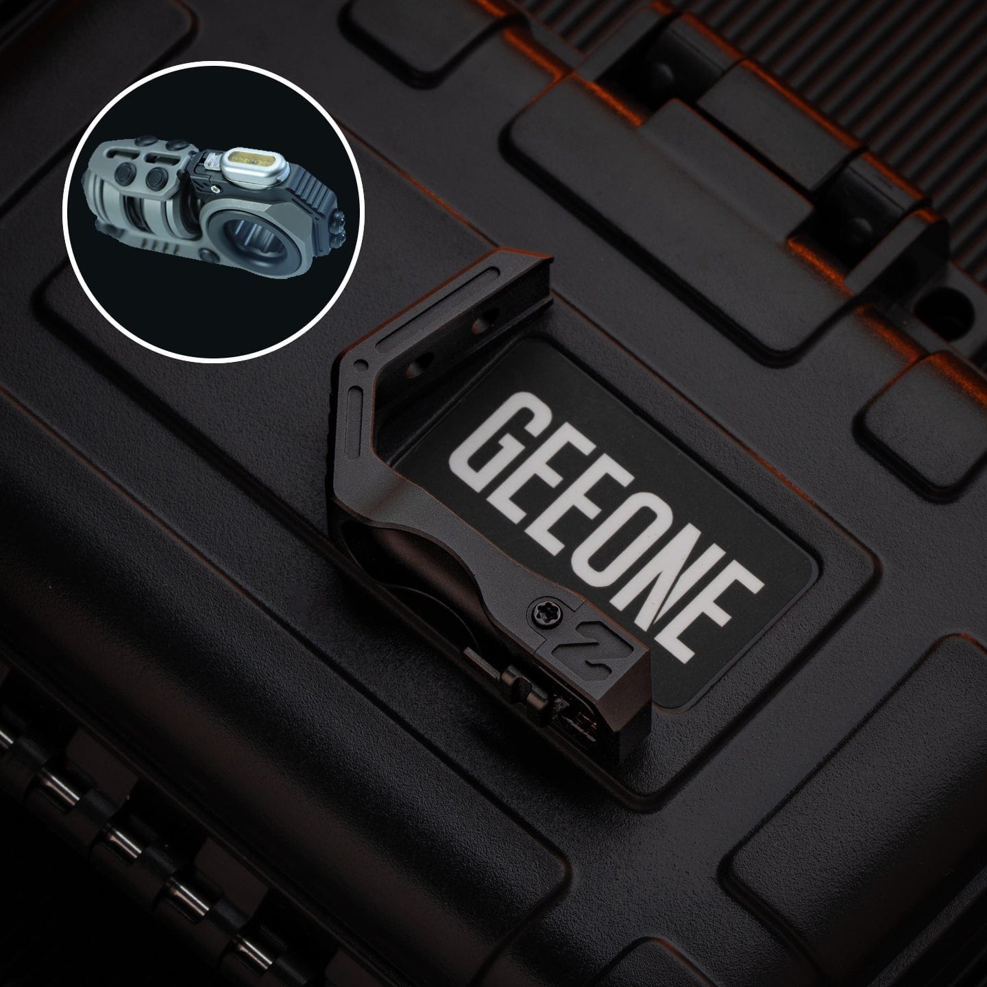 ZZ EDC 只禁优惠代码 Bean Z Aluminum black-Connector attachment