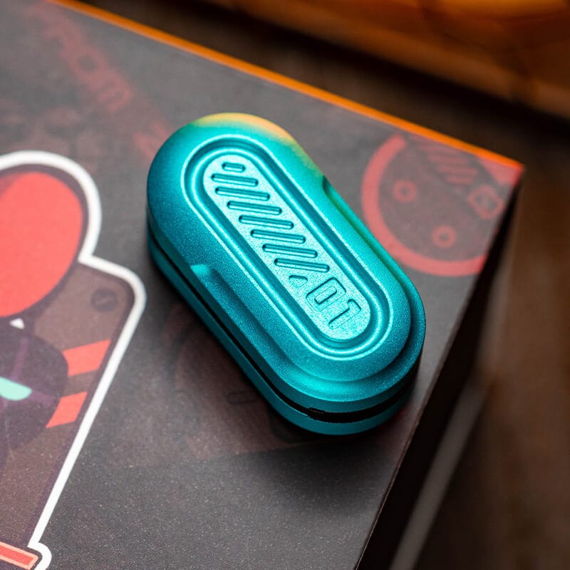 01EDC Fidget Slider Pod Pod 2023 Version / Blue Aluminum (23 Version)
