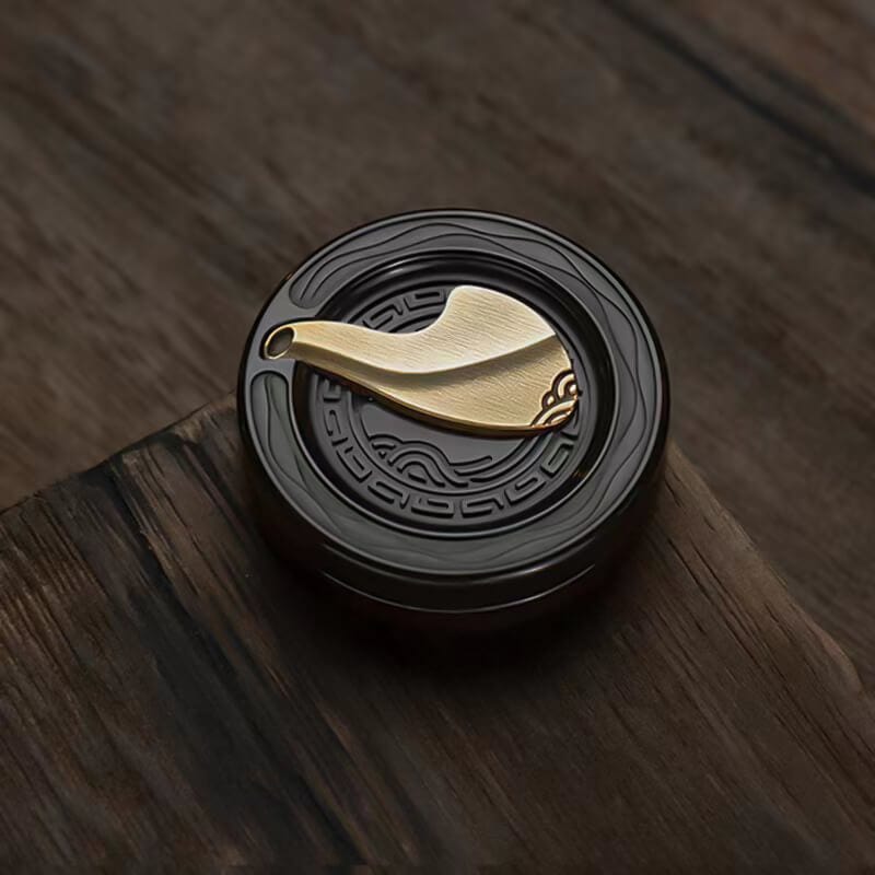 ACEdc Haptic Coin Amiable Milk Cap Teapot (Zirconium/Brass)