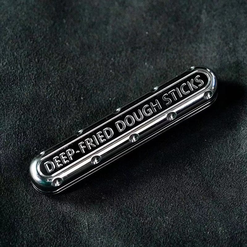 Dz. Fidget Slider TopD Stainless Steel