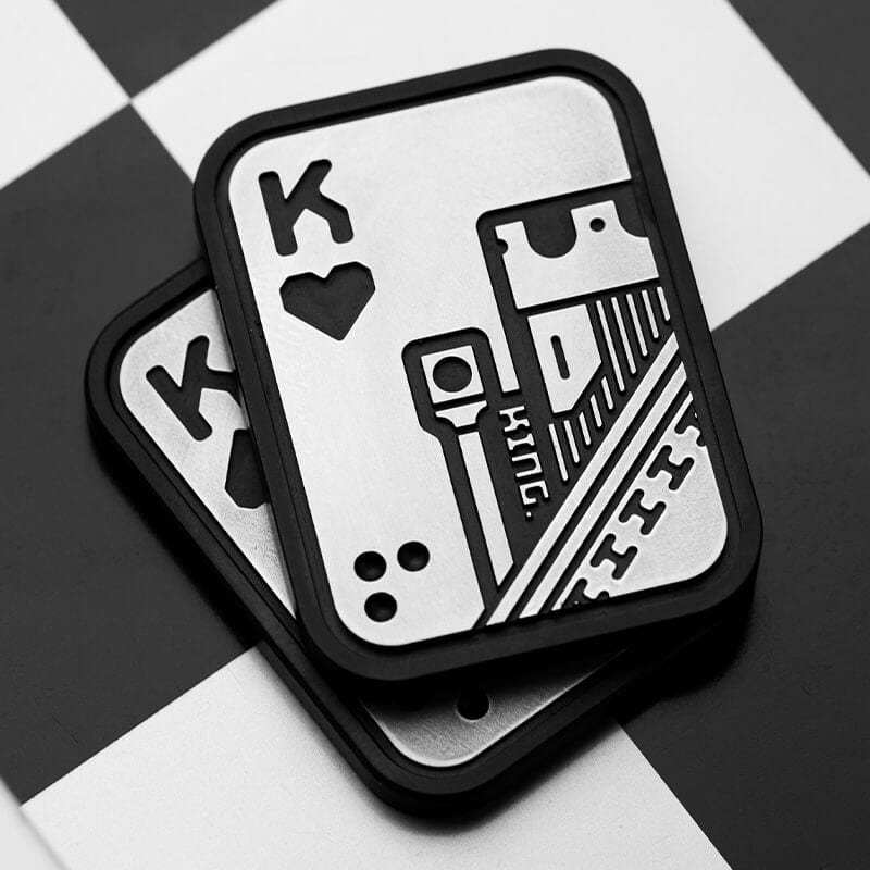 LAUTIE Fidget Slider Poker Shuffle 2.0 Zirconium (KK)