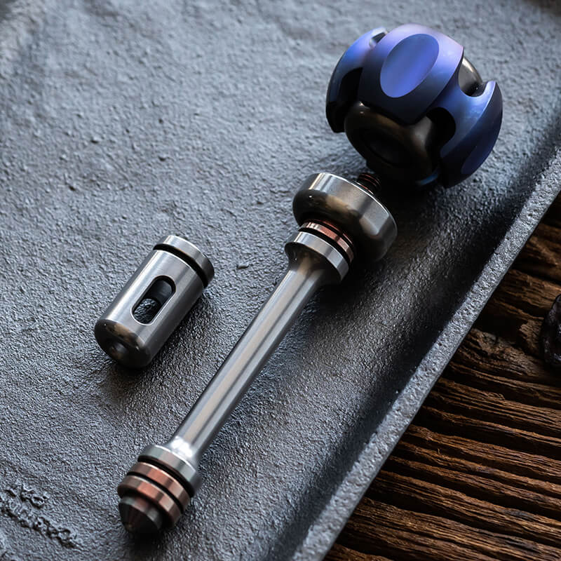 LAUTIE NoizC-Nano NoizC-Nano Set / Ti-Blue + SS/Co Connection rod