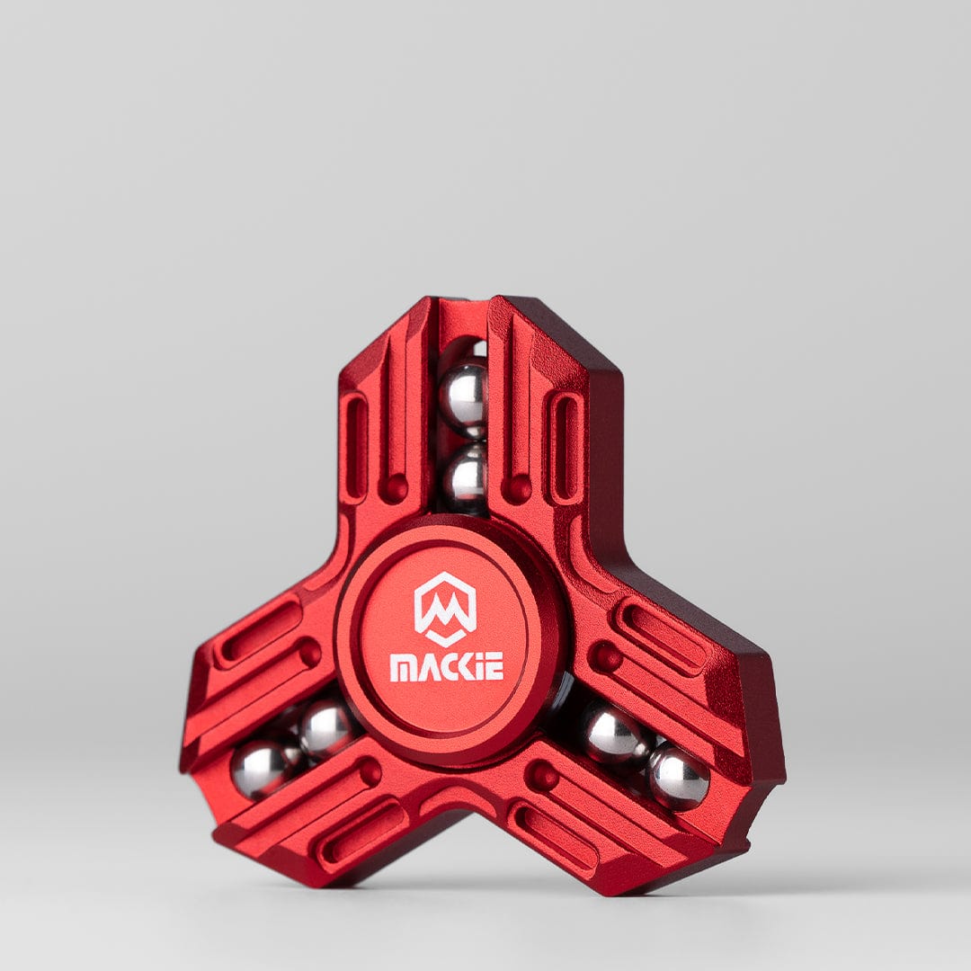 MACKIE Fidget Spinner Knight mini 2.0 Aluminum / Red