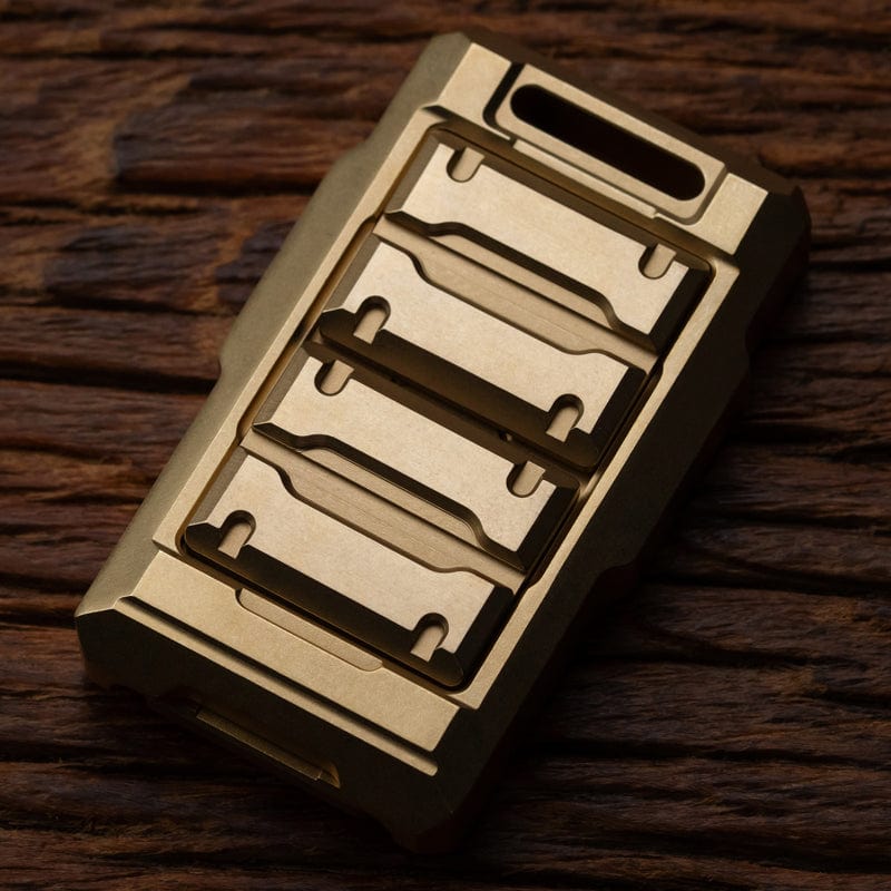 WANWU Fidget Slider RAMPART Brass