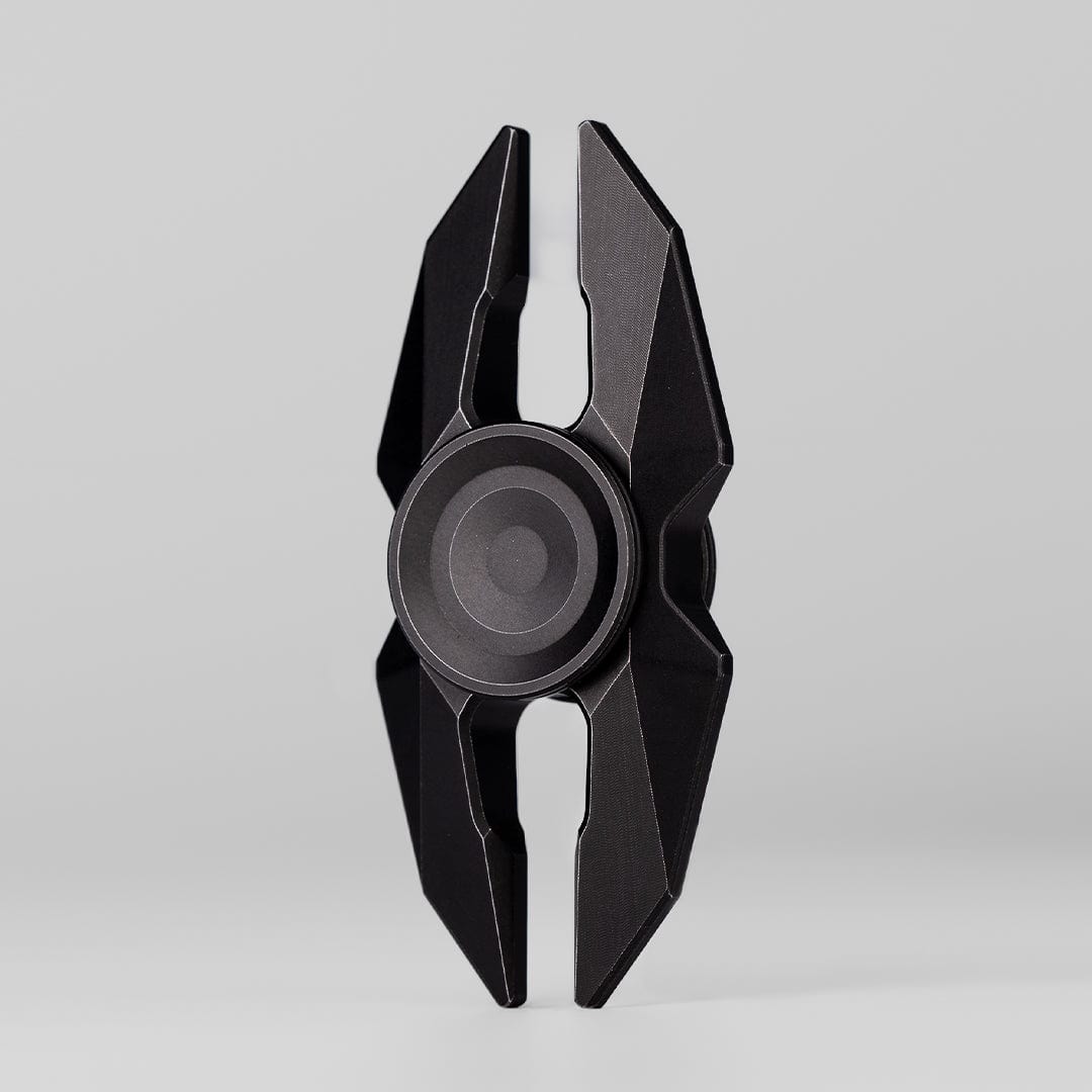 WANWU Fidget Spinner ETHEREAL Stainless steel black plated