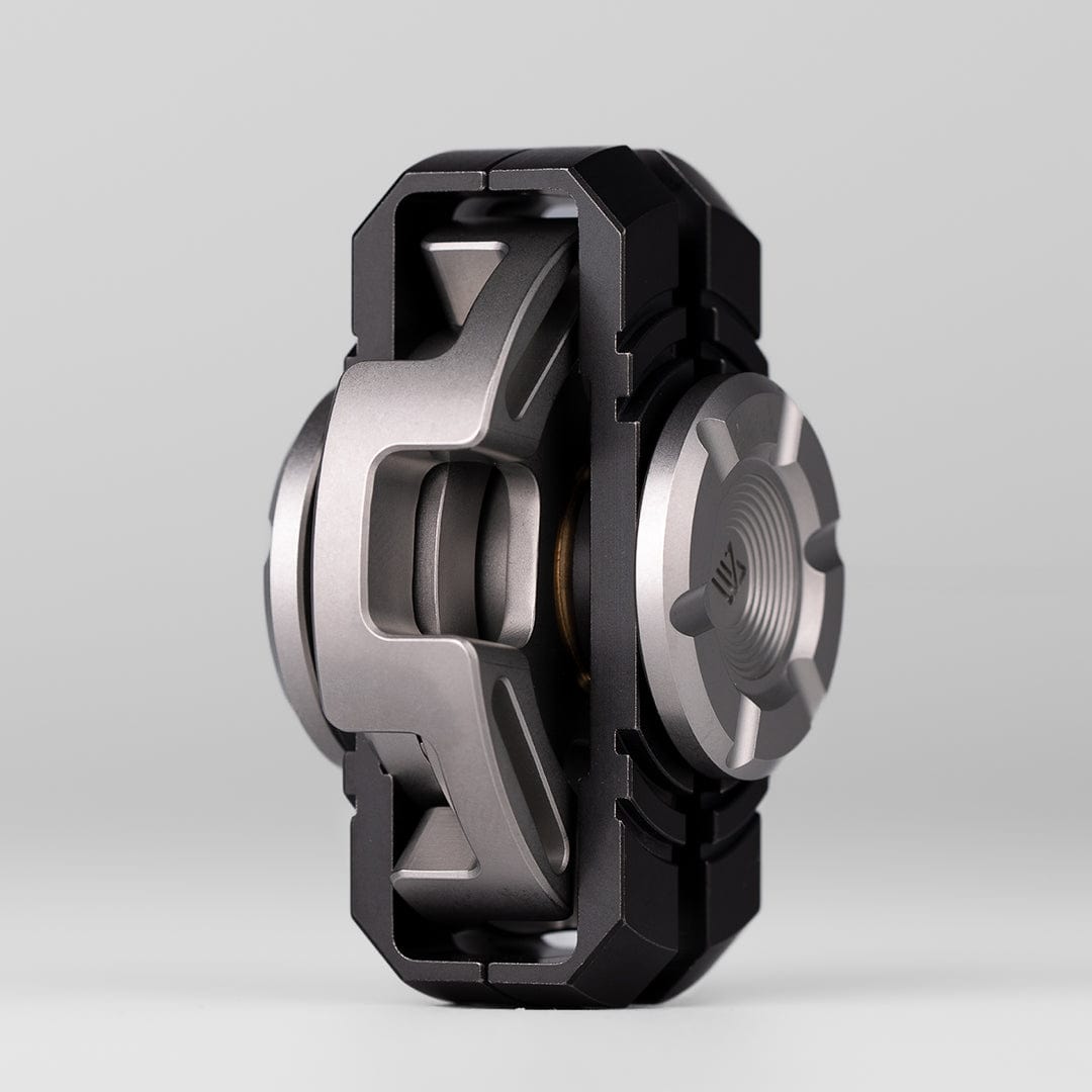 WANWU Fidget Spinner FARADAY Stainless Steel Black and White Color Matching