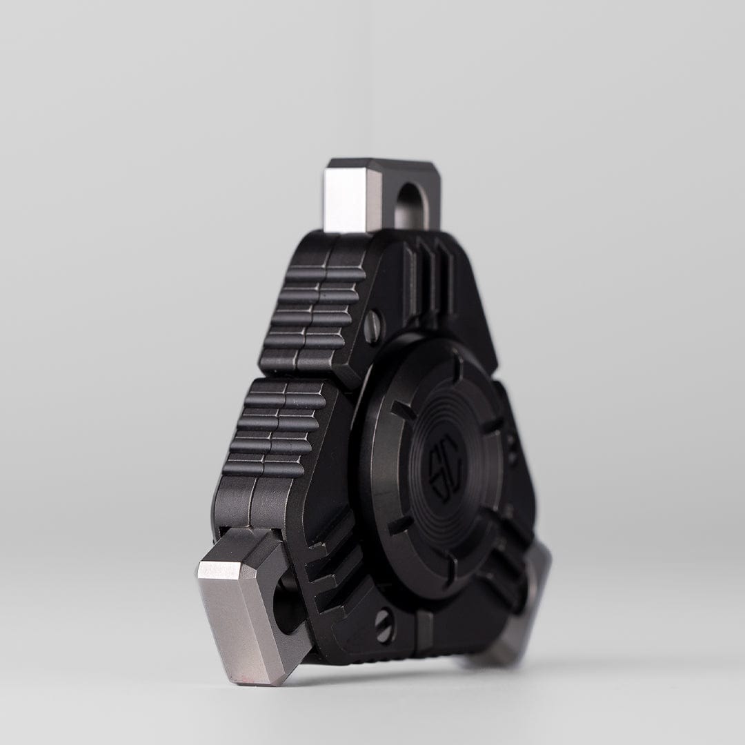 WANWU Fidget Spinner MINI KEPLER Stainless Steel PVD Black