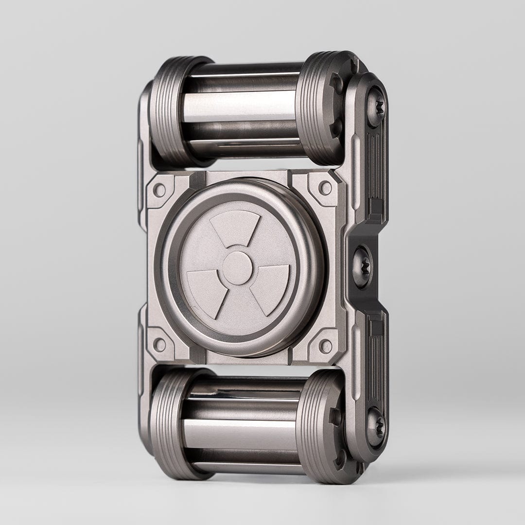 WANWU Fidget Spinner UCLEAR TANK Stainless steel