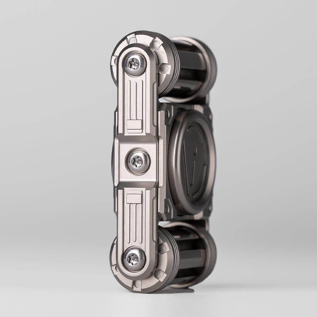WANWU Fidget Spinner UCLEAR TANK Stainless steel
