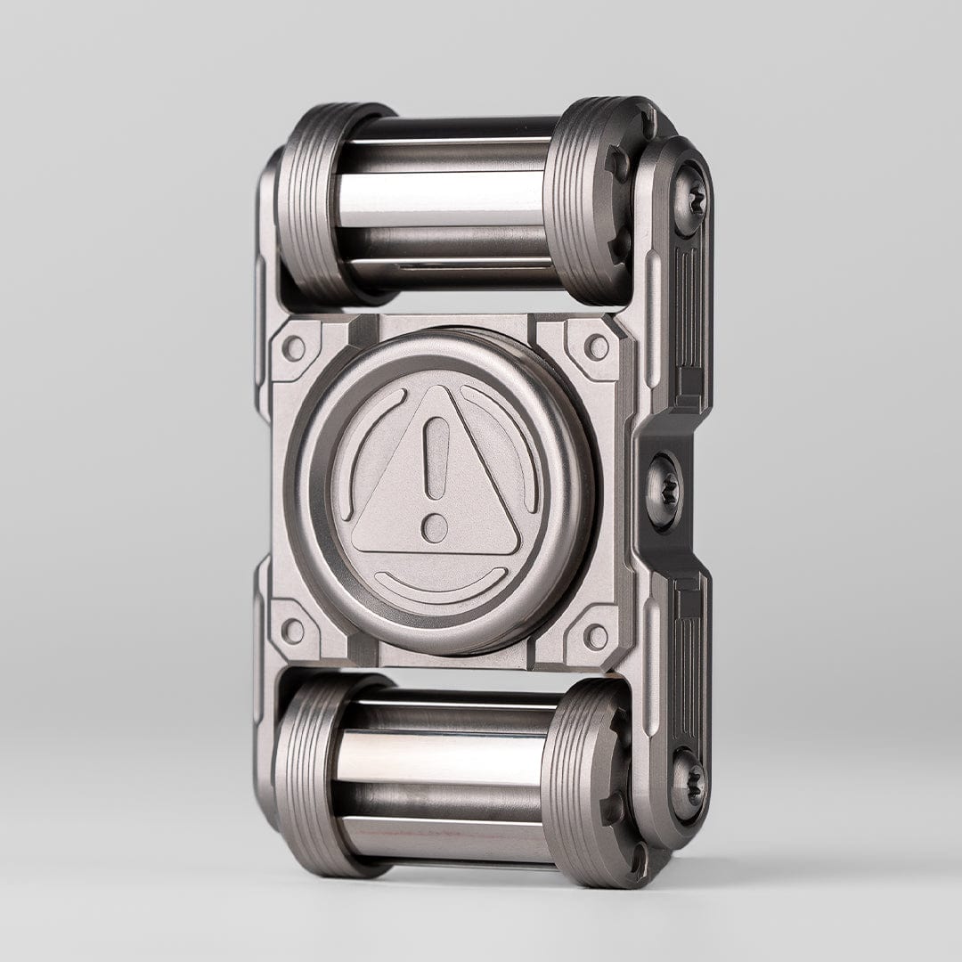 WANWU Fidget Spinner UCLEAR TANK Stainless steel