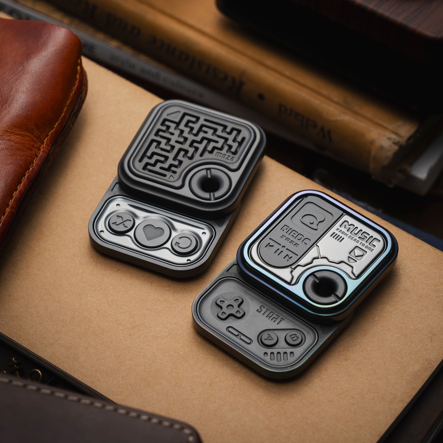 01 EDC, CD Player Cube, Fidget Slider