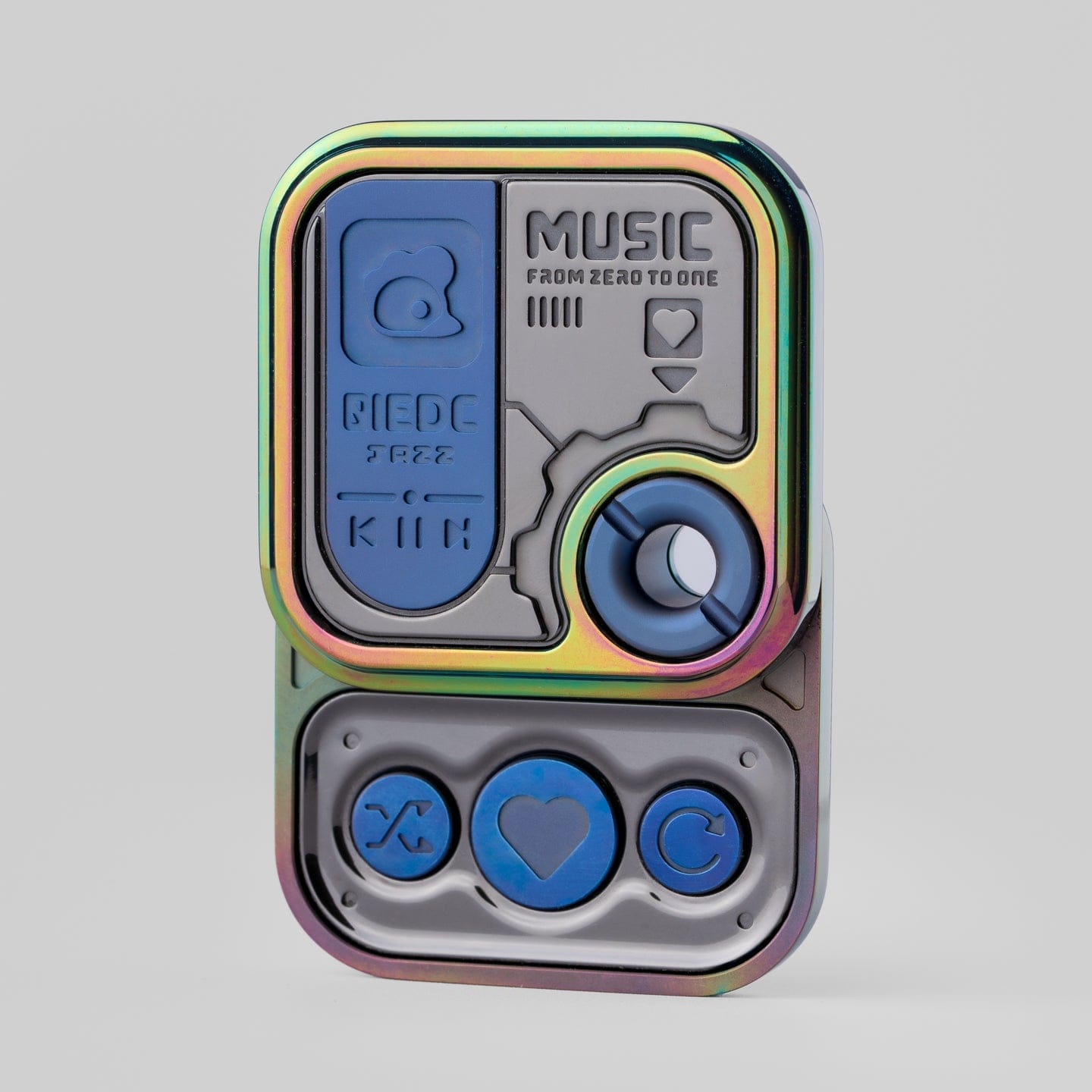 01 EDC, CD Player Cube, Fidget Slider