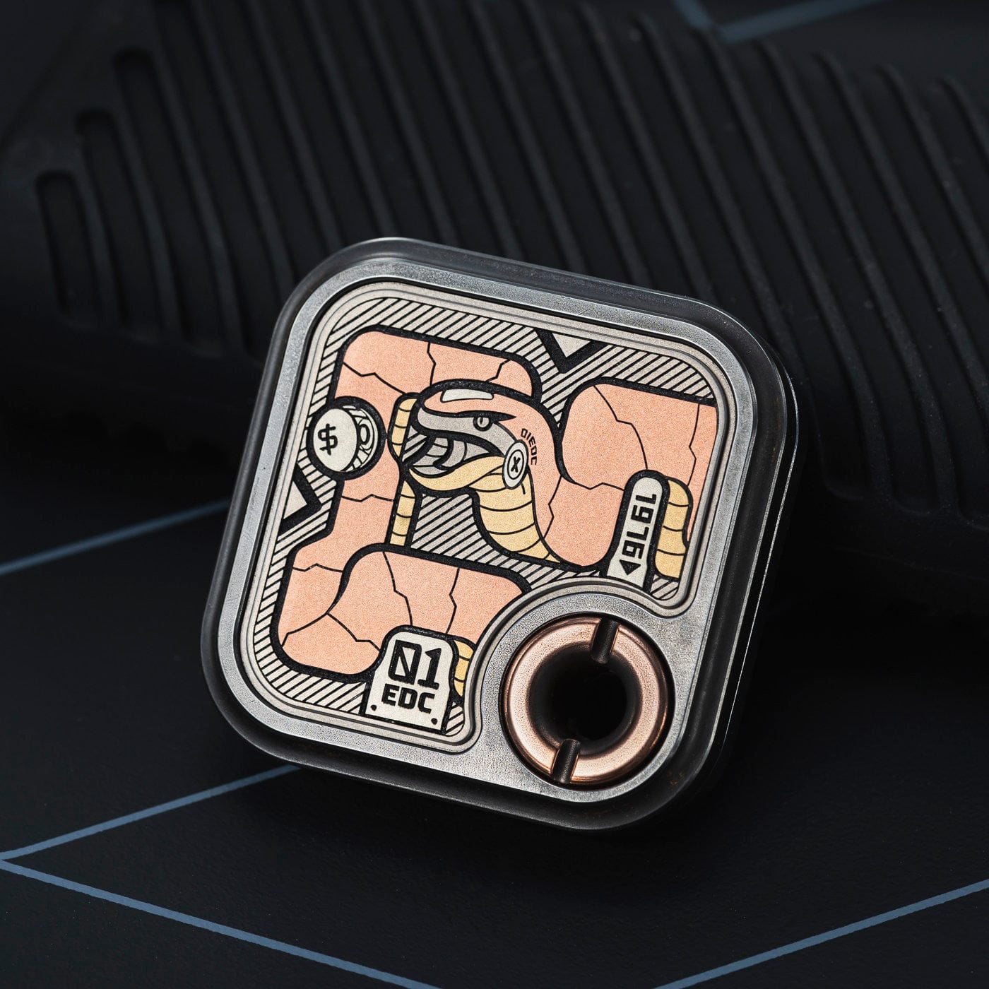 01 EDC, Maze Block, Fidget Slider