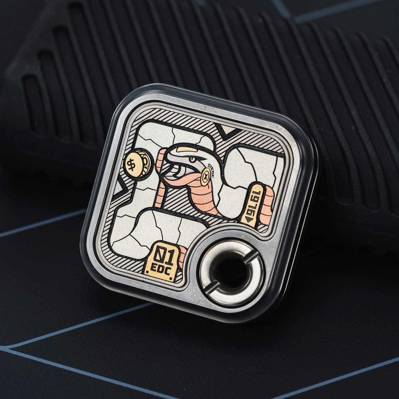 01 EDC, Maze Block, Fidget Slider