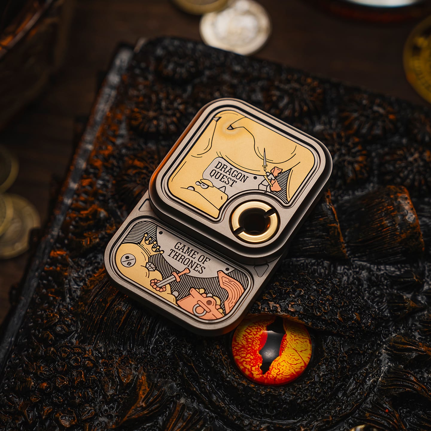 01EDC 只禁优惠代码 MAZE BLOCK Titanium-Dragon Quest (One Bean & 01 EDC)