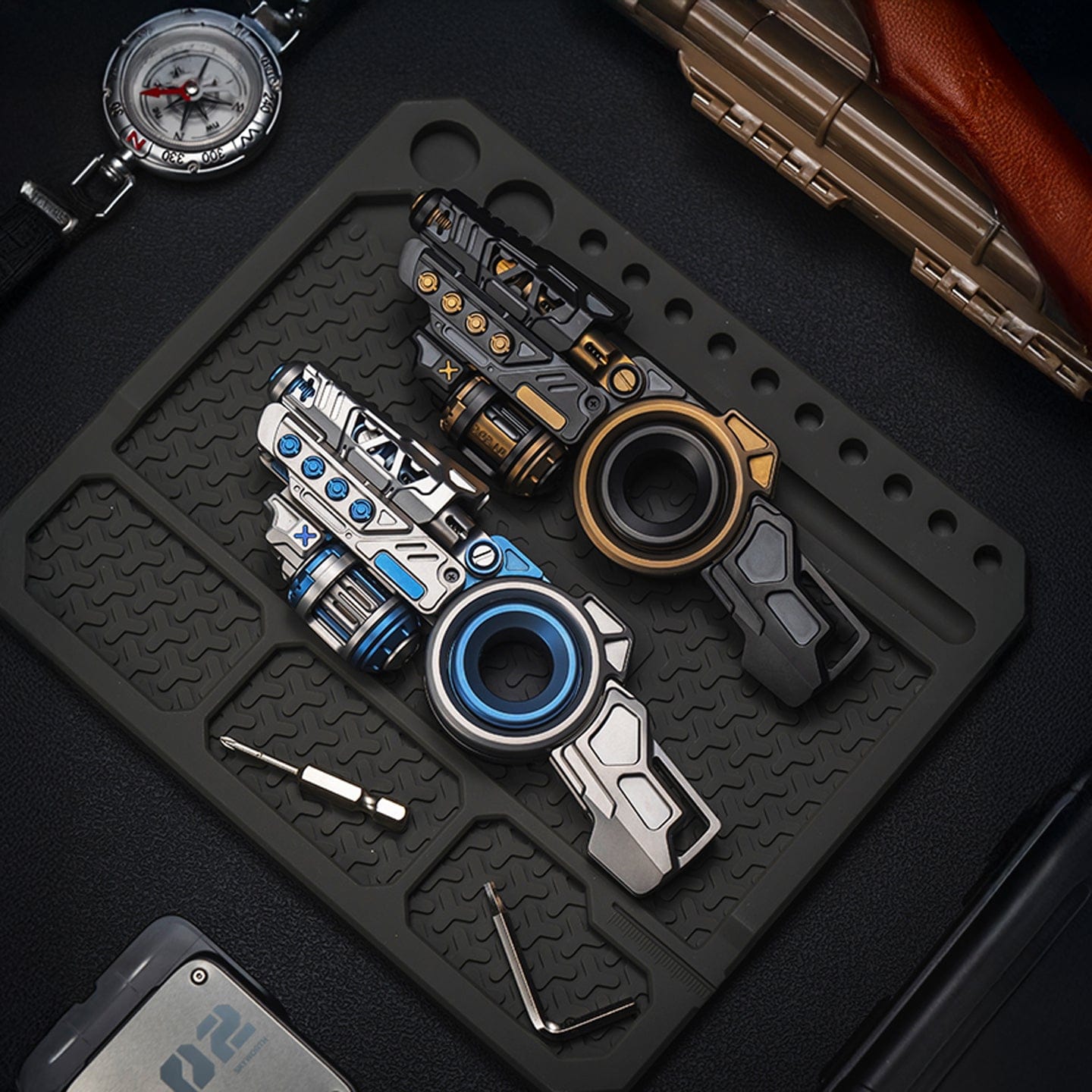01 EDC, Time Knight 3.0 Pro, Multi Function fidget toy, Adult toy