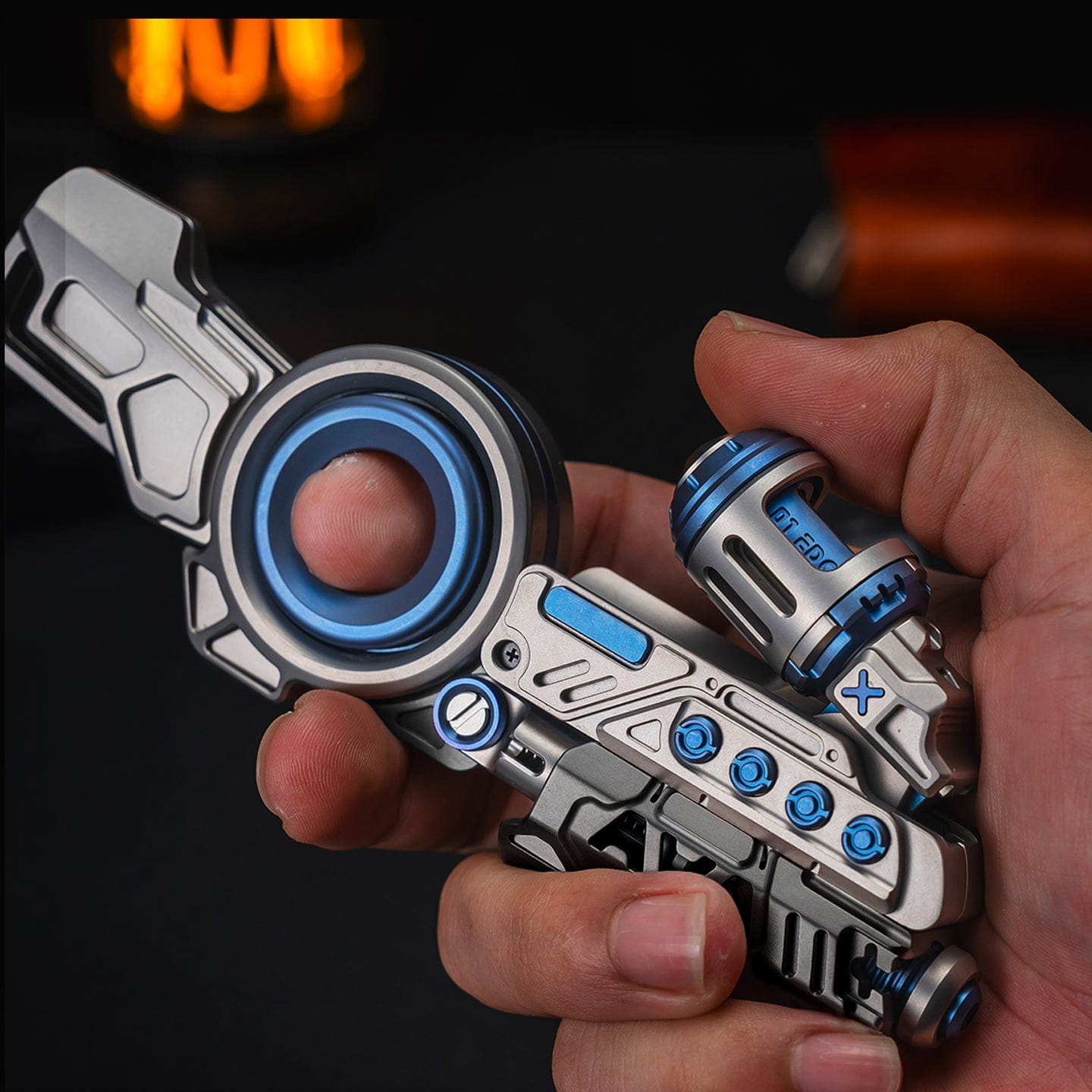 01 EDC, Time Knight 3.0 Pro, Multi Function fidget toy, Adult toy