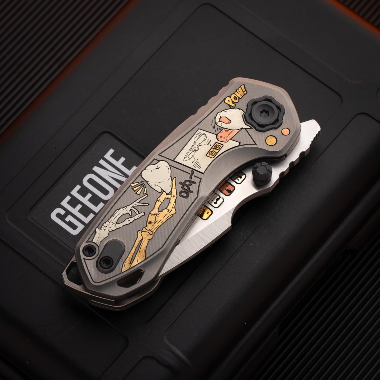 42.COSMO 只禁优惠代码 Baby Teeth Titanium Engraving/M390