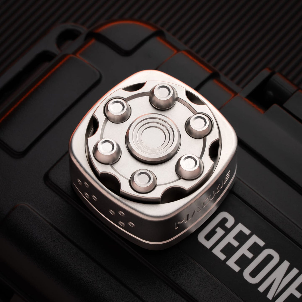 42.COSMO Fidget Slider Life and Death Game Life and Death Game / Blasted Stainless Steel