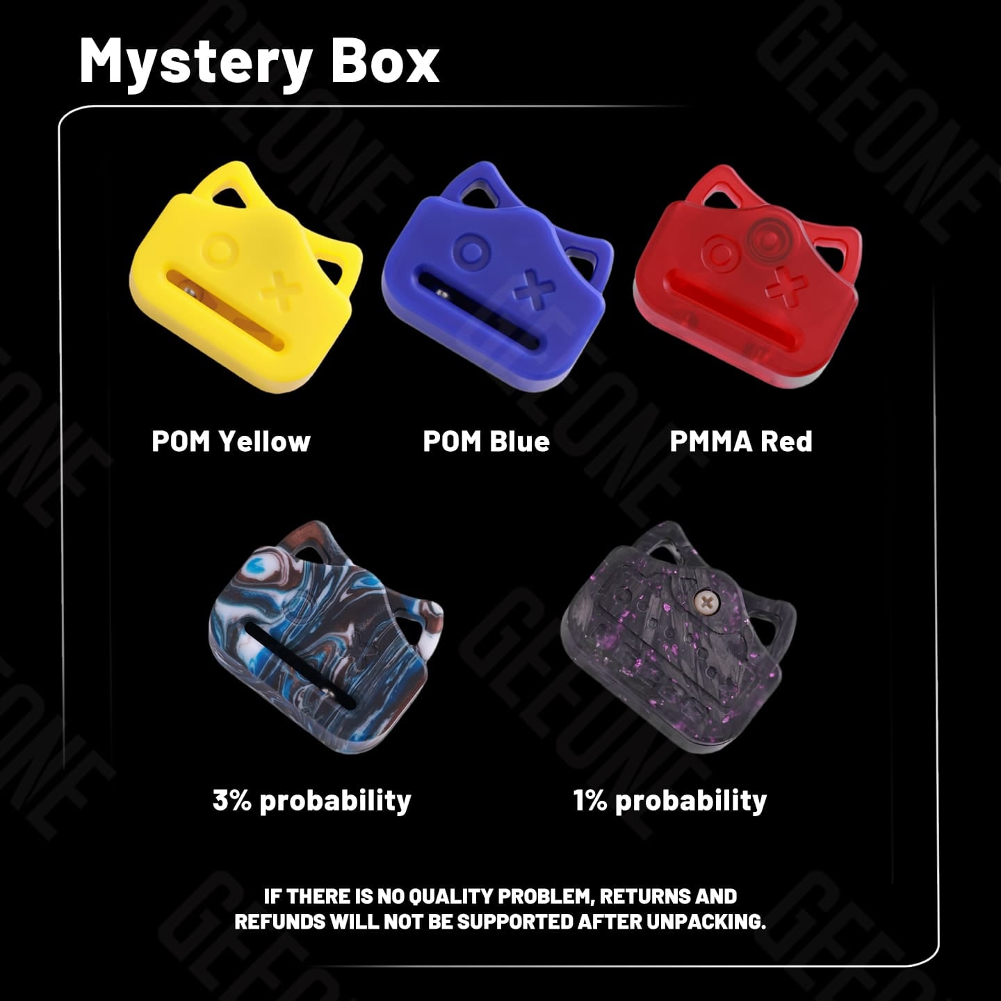 ACEdc 禁店铺满减及优惠代码 Emoji Emoji / Mystery Box (1pc) ships in 7 days