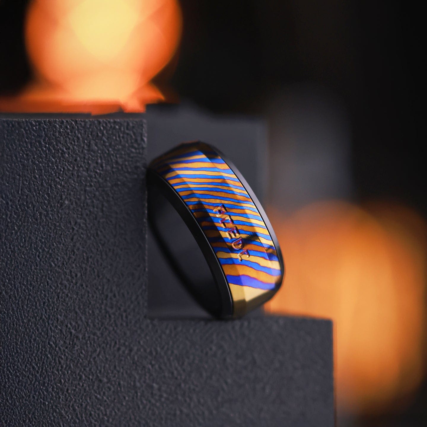 ACEdc 只禁优惠代码 Mechanical Ring 3.0-ZERO Polished Mokuti (ships in Mid March) / Size #16