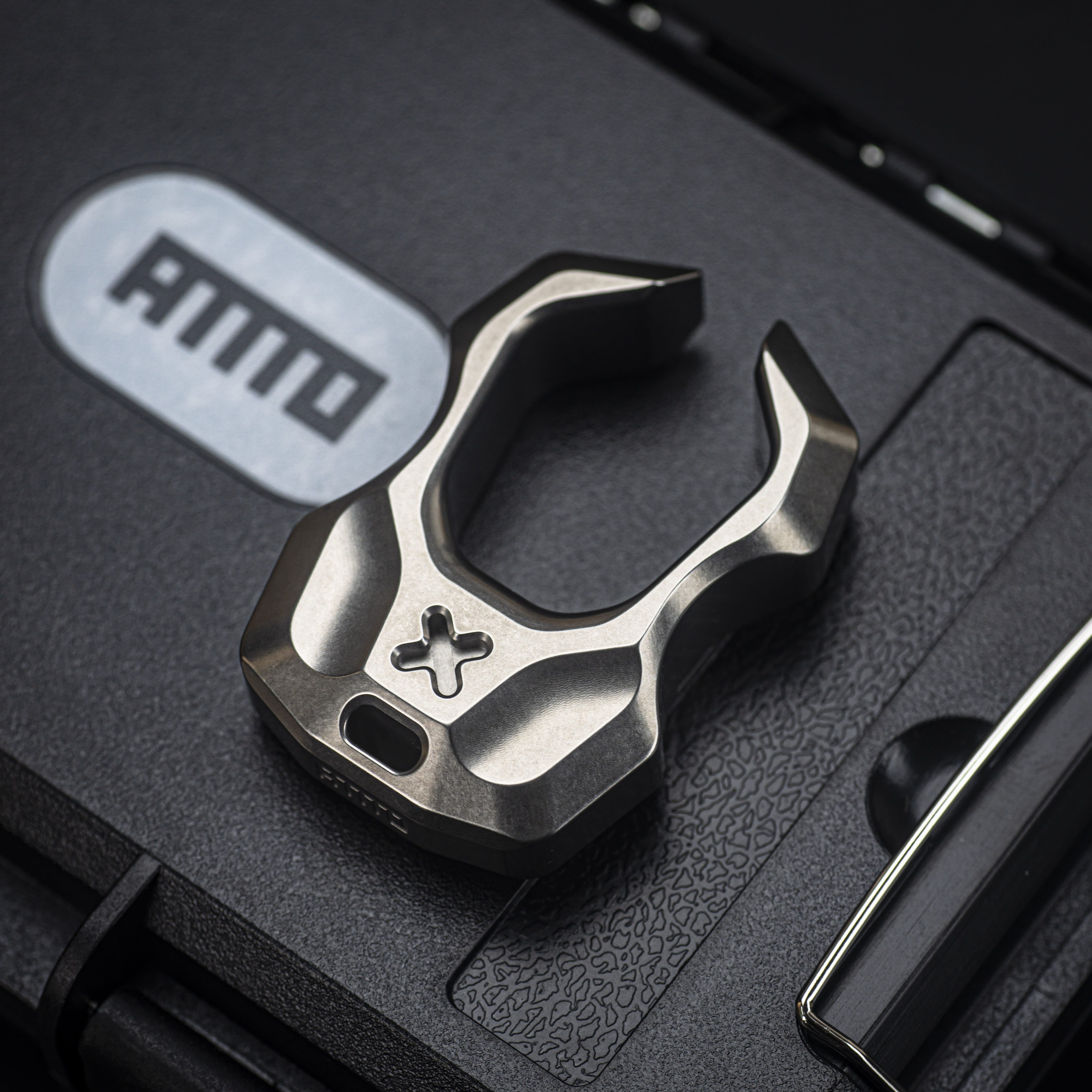 AMMO Multi Tool SINGULARITY Stonewashed Titanium (TC21)