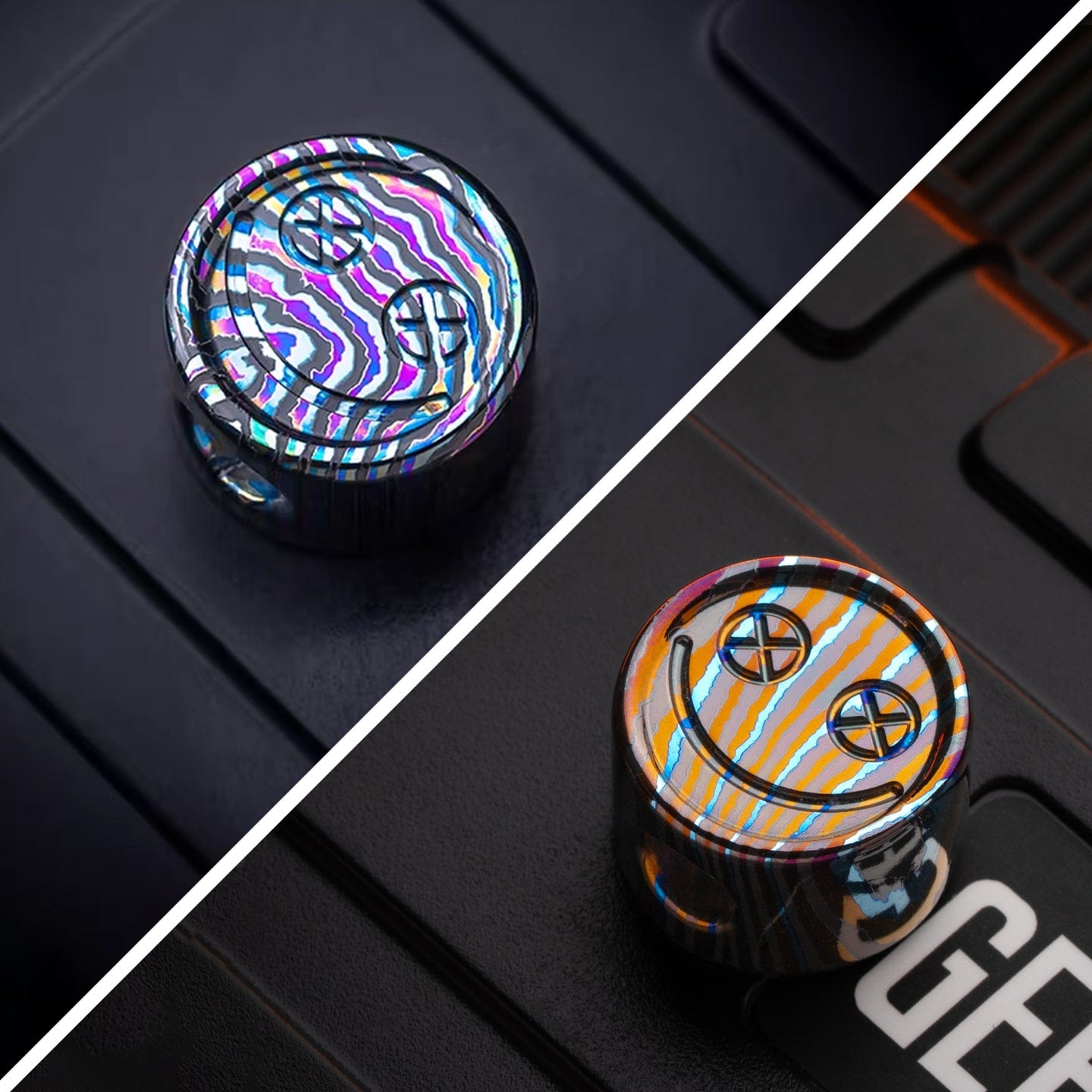 Bad Guy Pendants Smile Lanyard bead Smile lanyard bead / Zircuti (ships randomly)