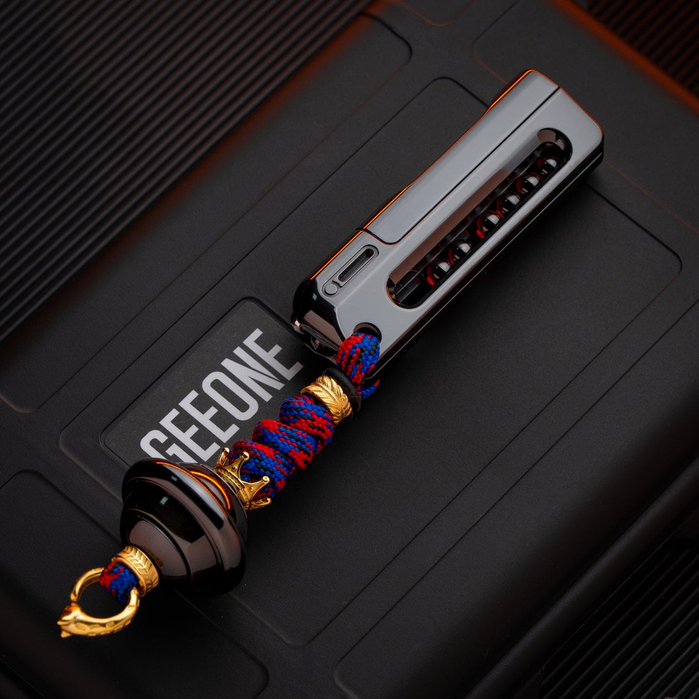 Basement Director 只禁优惠代码 Dark Blade Slider Polished Zirconium-black+Planet braiding kit