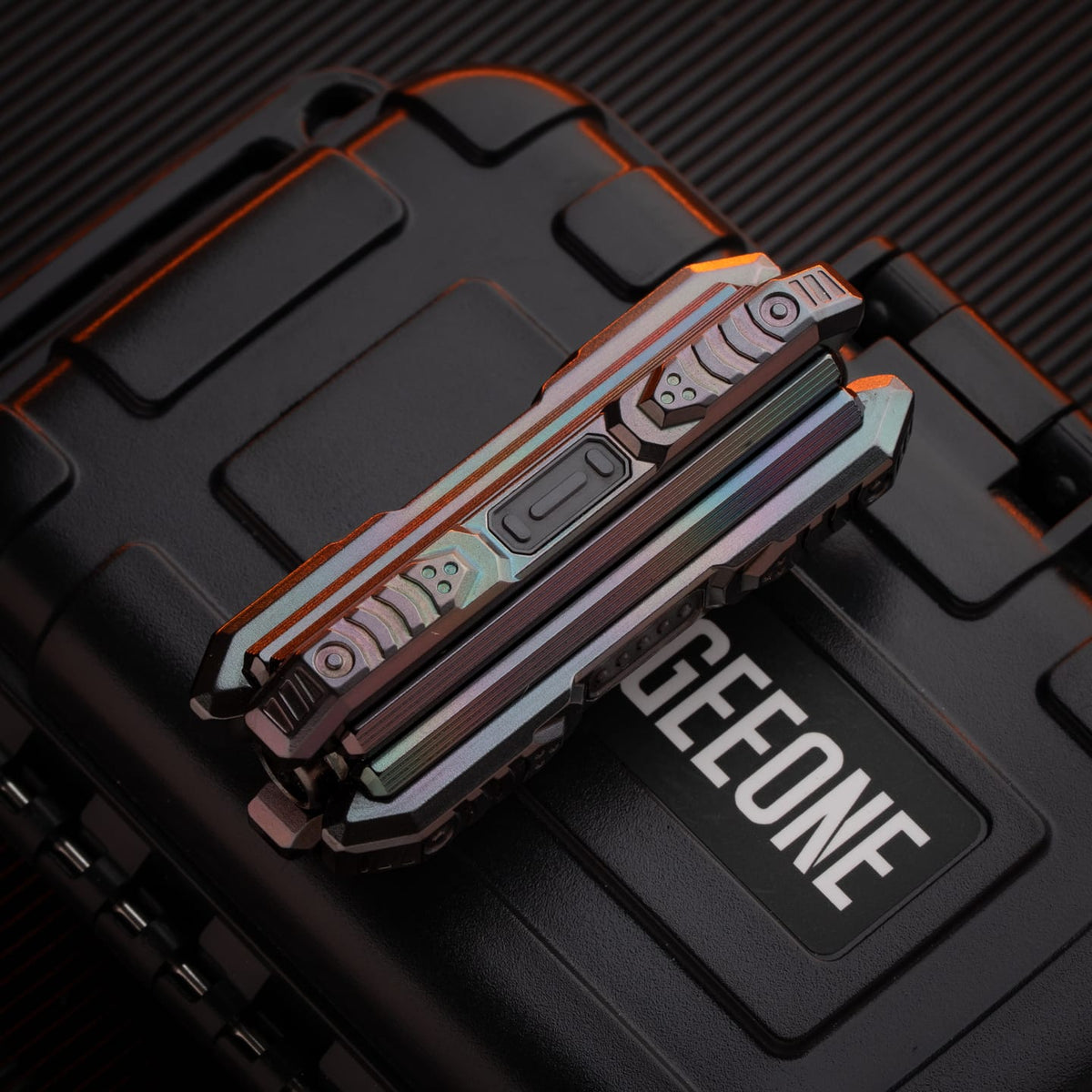 BOX EDC 只禁优惠代码 Rail Striker Oil Slick Zirconium