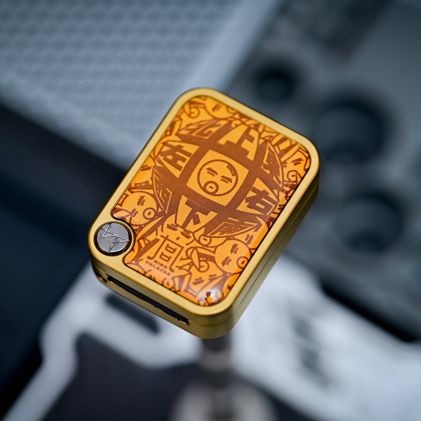 Bpmods 禁店铺满减及优惠代码 Nine-grid Mechanical Slider (direct push) Blasted SS-gold