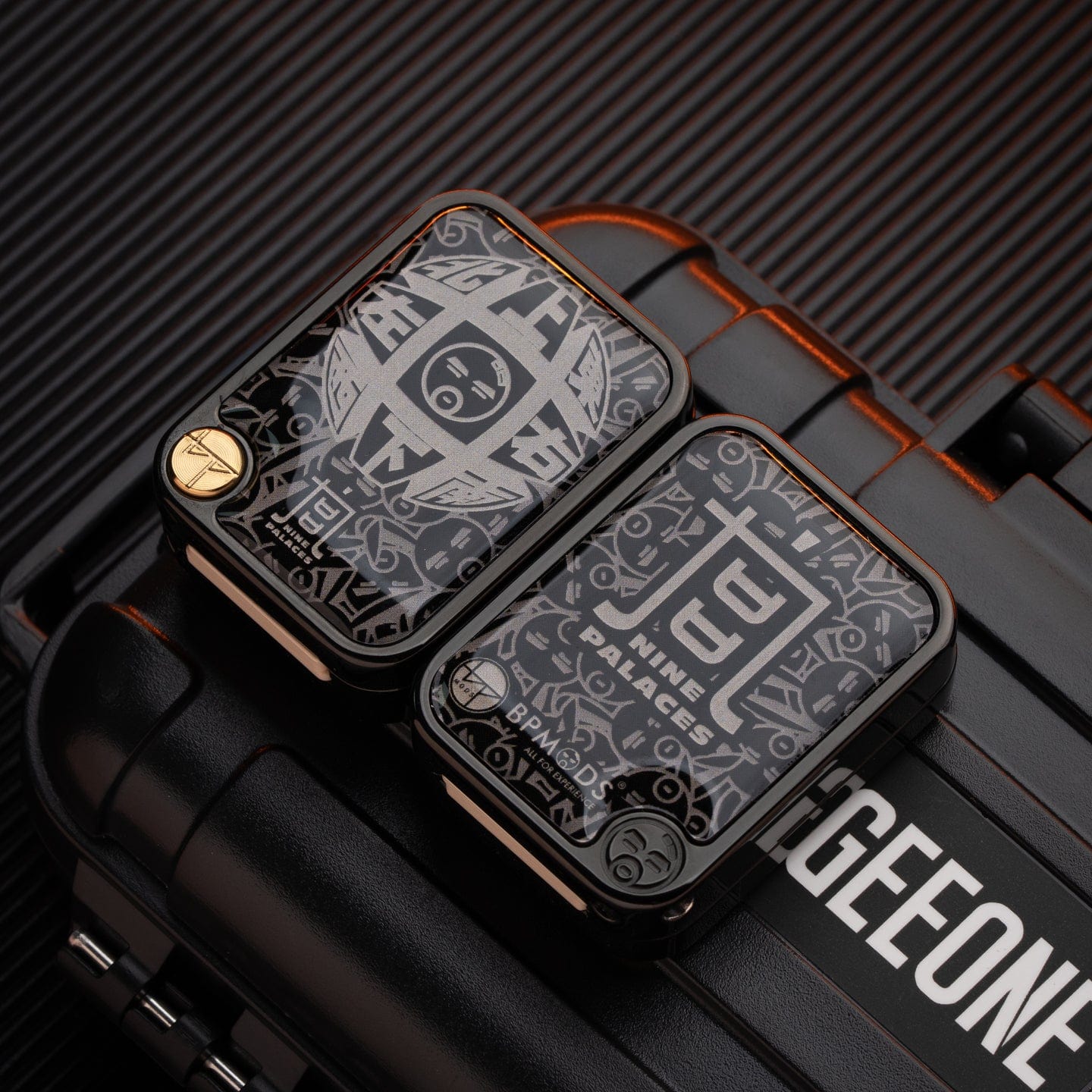 Bpmods 禁店铺满减及优惠代码 Nine-grid Mechanical Slider (direct push) Blasted Stainless Steel-gun grey (ships in 10 days)