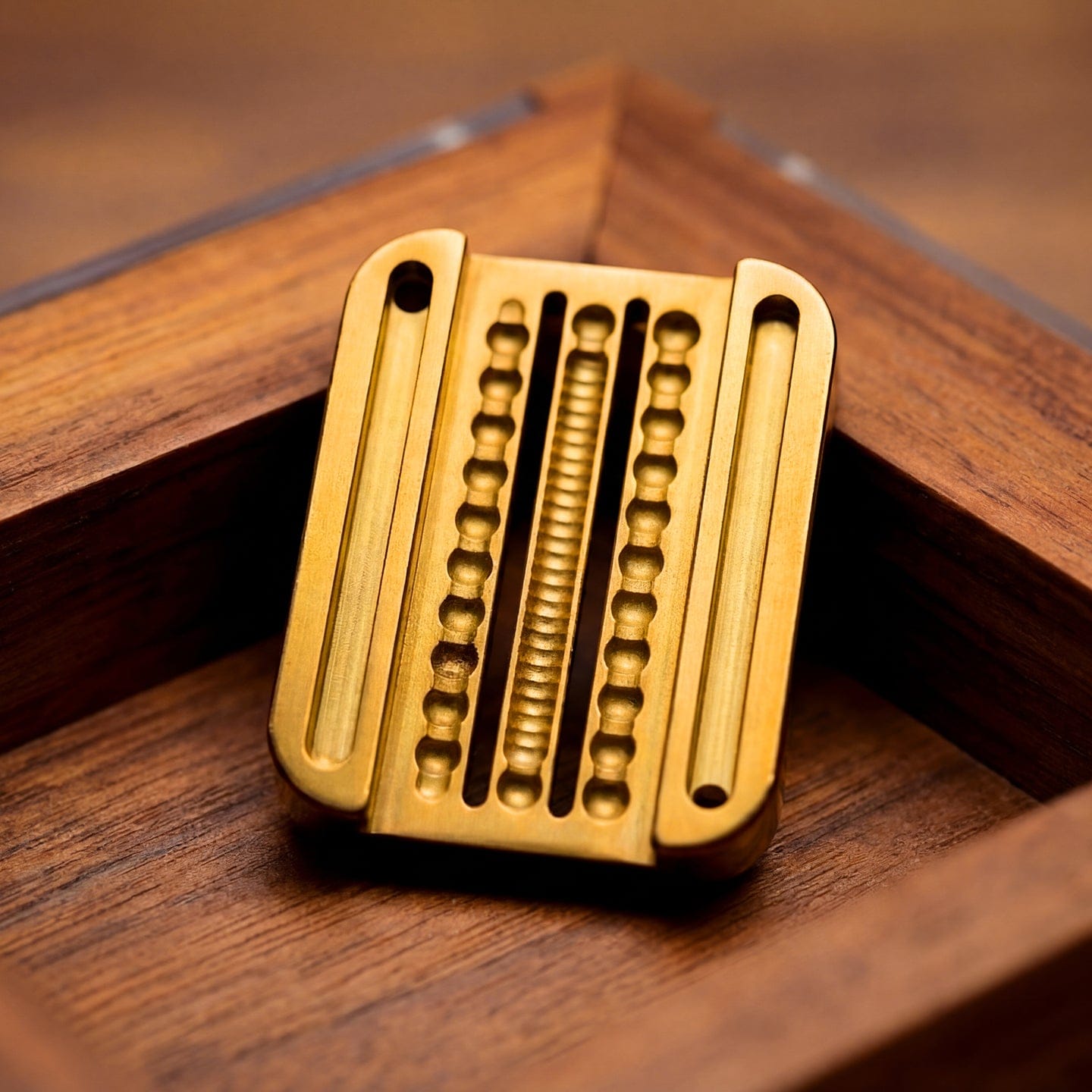 Bpmods 禁店铺满减及优惠代码 Nine-grid Mechanical Slider (direct push) High&low pitch accessory-Gold Blasted Stainless Steel